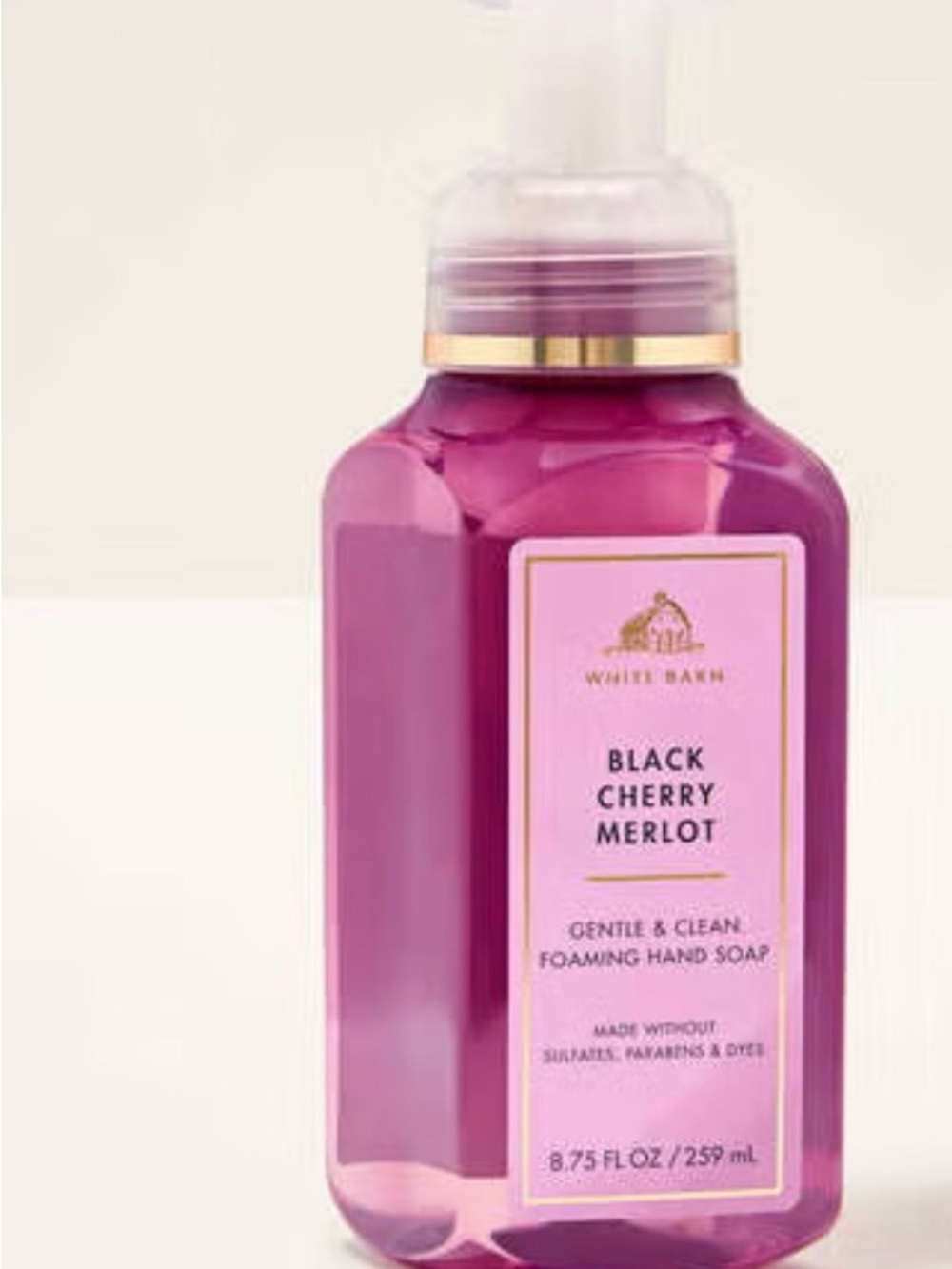 5 Bath & Body Works Black Cherry Merlot Foaming Hand Soap